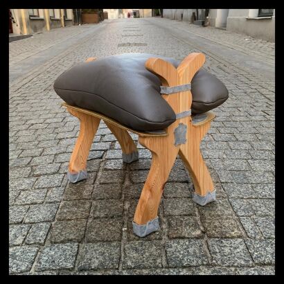 Koziołek jednorogowy szary